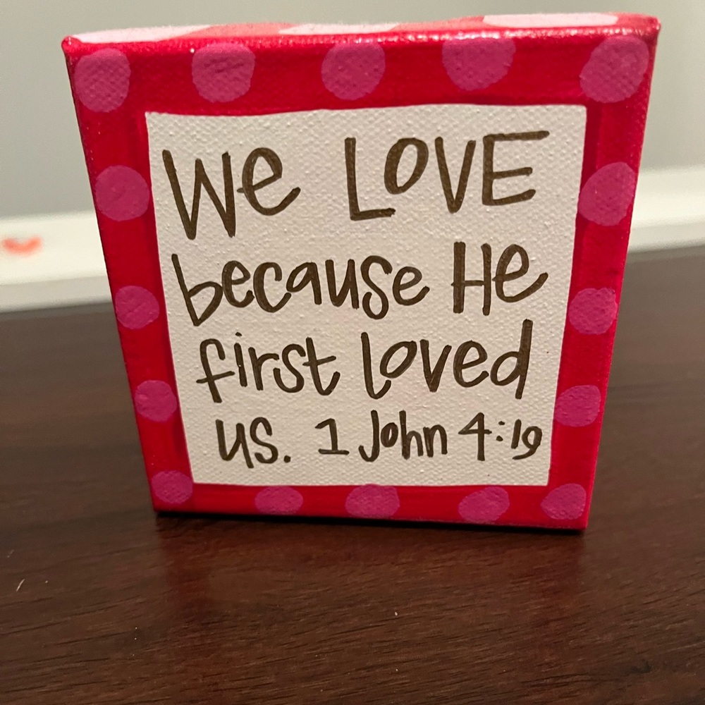 Inspirational Canvas Block